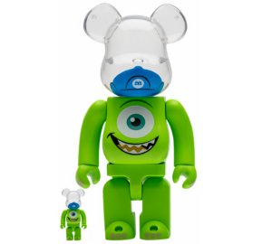 Mô hình Bearbrick x Monster x Mike 100% + 400% & 1000%