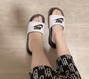 Dep Nike Victori One Slide 'Black White' CN9675-005