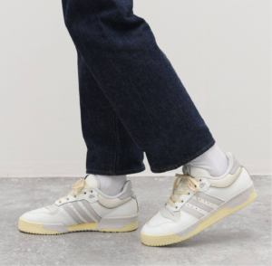 Giay Adidas Rivalry Low 86 'Core White Grey' GZ2556