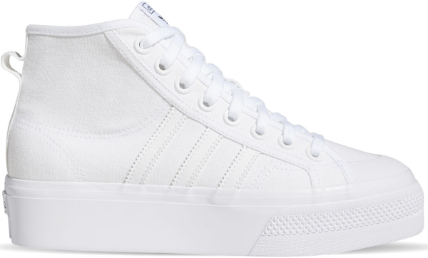 Giày Adidas Nizza Platform Mid Shoes White FY2782