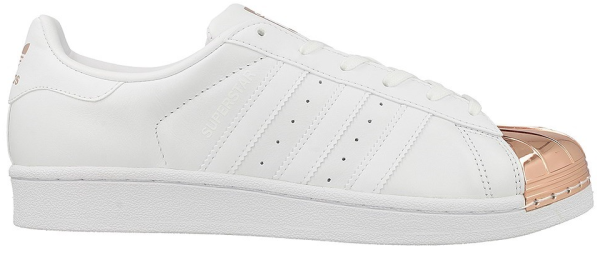 Giày Adidas Wmns Superstar Metal Toe 'White Copper Metallic' BY2882