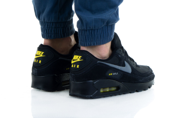 Giày Nike Air Max 90 'Black Yellow Strike Metallic' DO6706-001 - Hình ảnh 3