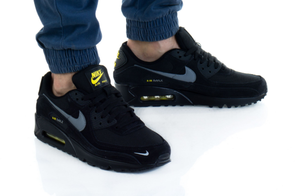 Giày Nike Air Max 90 'Black Yellow Strike Metallic' DO6706-001 - Hình ảnh 5