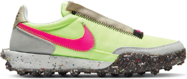 Giày Nike Waffle Racer Crater 'Barely Volt' CT1983-700