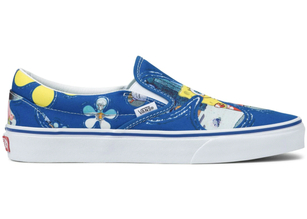 Giày Vans SpongeBob SquarePants x Classic Slip-On 'AlohaBob' VN0A33TBYZ1