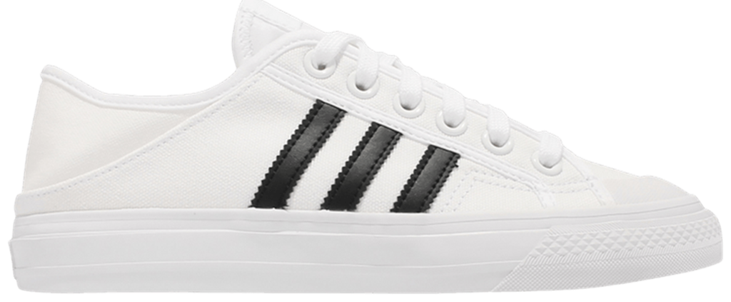 Giày Adidas Collapsible Nizza Low 'White Black' H67375