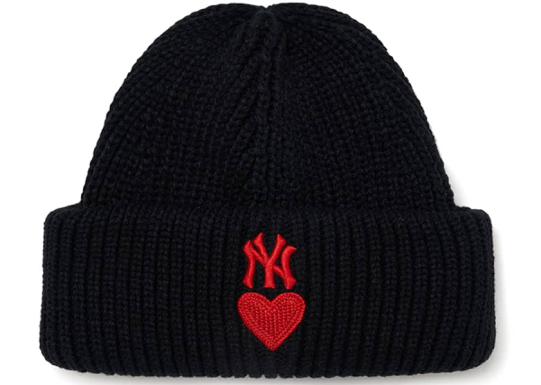 Mũ MLB Heart Beanie New York Yankees 3ABNM0916-50BKS