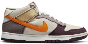 Giày Nike Dunk Mid 'Coconut Milk Plum Orange' DV0830-101