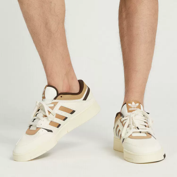 Giày Adidas Drop Step Low 'White Brown' H03684 - Hình ảnh 2