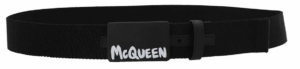 Thắt Lưng Alexander McQUEEN Graffiti 'Black' 6689401AAGQ1000