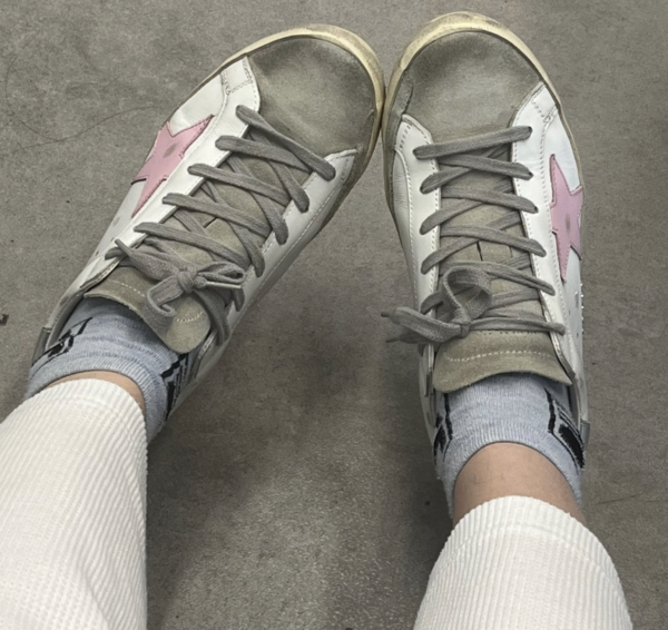 Giày Golden Goose Ladies 'White Pink' GWF00102-F002435-81482 - Hình ảnh 4