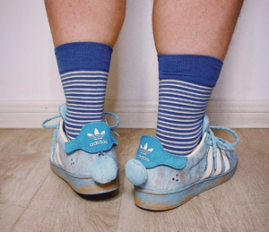 Giay Adidas Superstar 'Melting Sadness CNY Blue' GY7012