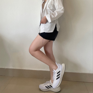 Giay Adidas 4DFWD 'White Black' Q46448