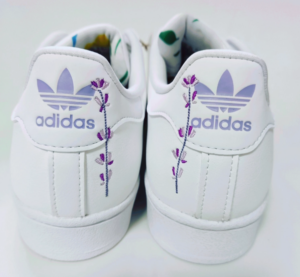 Giay Adidas Originals Superstar 'White Purple' HP6215