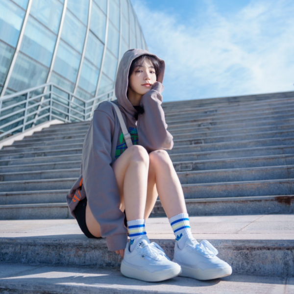 Giày Adidas Wmns Her Court 'Triple White' GY3579 - Ảnh 2
