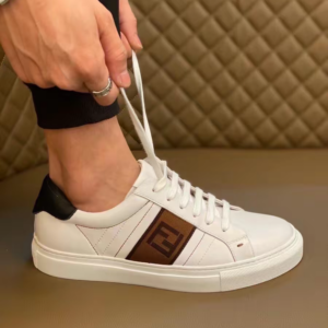 Alternative view of Giày Fendi Low Tops 'White' 7E1166A3XLF13TH