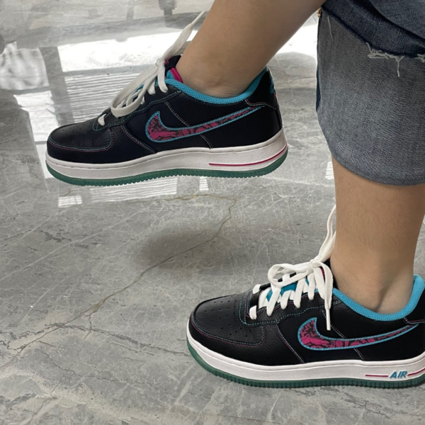 Giày Nike Air Force 1 LV8 1 GS 'Miami Nights' DD9207-001 - Hình ảnh 2