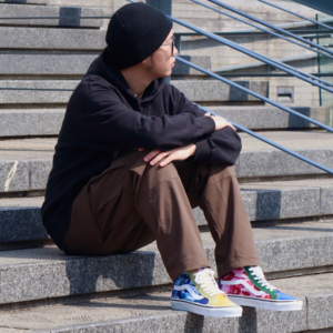 Giay Vans BAPE x Sk8-Hi 36 DX 'Multi Camo' VN0A38GF7BM