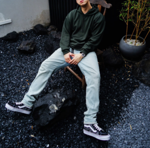 Alternative view of Giày Vans BAPE x Sk8-Hi 38 DX 'Lined Camo' VN0A38GF7BG