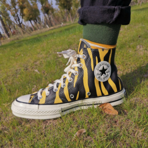 Giay Converse Chuck 70 High 'Archive Print Sulfur Zebra' 165965C