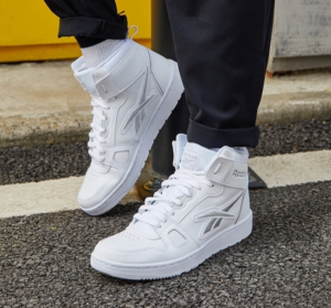 Alternative view of Giày Reebok Resonator Mid 'White Pure Grey' GZ2712