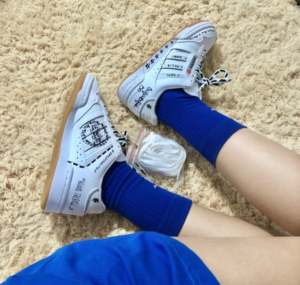 Alternative view of Giày Adidas Continental 80 Stripes 'Sharpie Pack White' GV9797