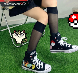 Alternative view of Giày Converse Chuck 70 All Star x Pokemon CTAS High 'Black' A01089C
