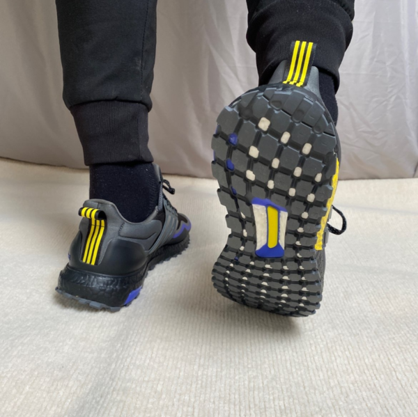 Giày Adidas Ultraboost ATR Core 'Black Yellow Court Purple' GY6312 - Ảnh 6