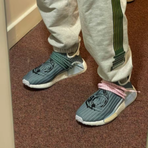 Alternative view of Giày Adidas BBC Ice Cream x Pharrell x NMD Human Race 'Astronaut' GW3955