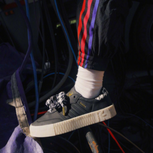 Giay Adidas Originals Sambarose 'Black' FV0779