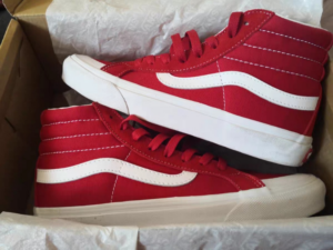 Giay Vans Sk8-Hi Reissue 138 'Racing Red' VN0A3TKPSJ9
