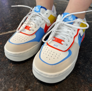 Giay Nike Air Force 1 Low Shadow Sail 'Orange University Blue' CI0919-115