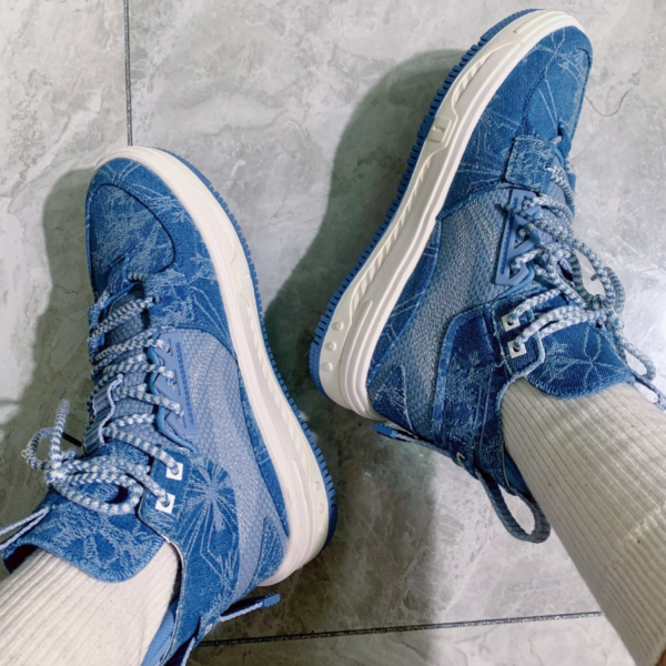 Giày Li Ning Wuxing Series Xingchuan High Top Classic Casual Dark Blue AGCR467-5 - Hình ảnh 6
