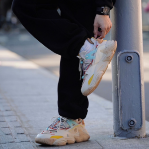 Alternative view of Giày Li Ning Wu Xing Fashion Show 'White Gray' AGLR171-1