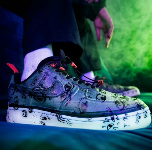 Giày Nike Air Force 1 Experimental 'Halloween' DC8904-001 - Hình ảnh 3