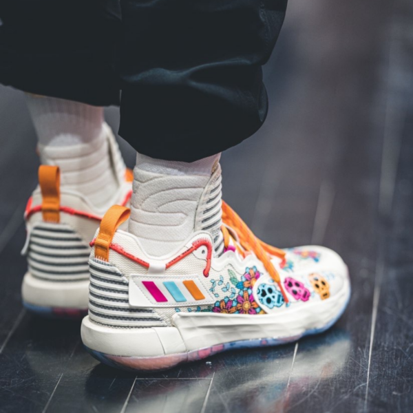 Giày Adidas Dame 7 Extply day Of The Dead 'Cream White' GW3832 - Hình ảnh 4