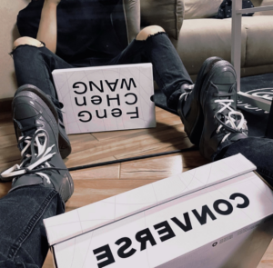 Giay Converse Chuck Taylor 1970S x Feng Chen Wang 'Black' 167343C