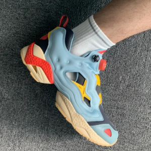 Giay Reedok Looney Tunes Instapump Fury 95 'White Blue' GZ4948