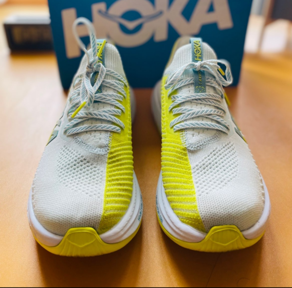 Giày Hoka Carbon X 3 Running 'Grey Yellow' 1123192-BSEP - Hình ảnh 2