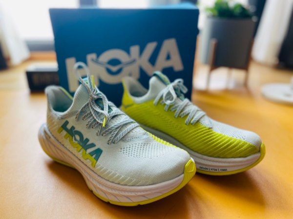 Giày Hoka Carbon X 3 Running 'Grey Yellow' 1123192-BSEP - Hình ảnh 3