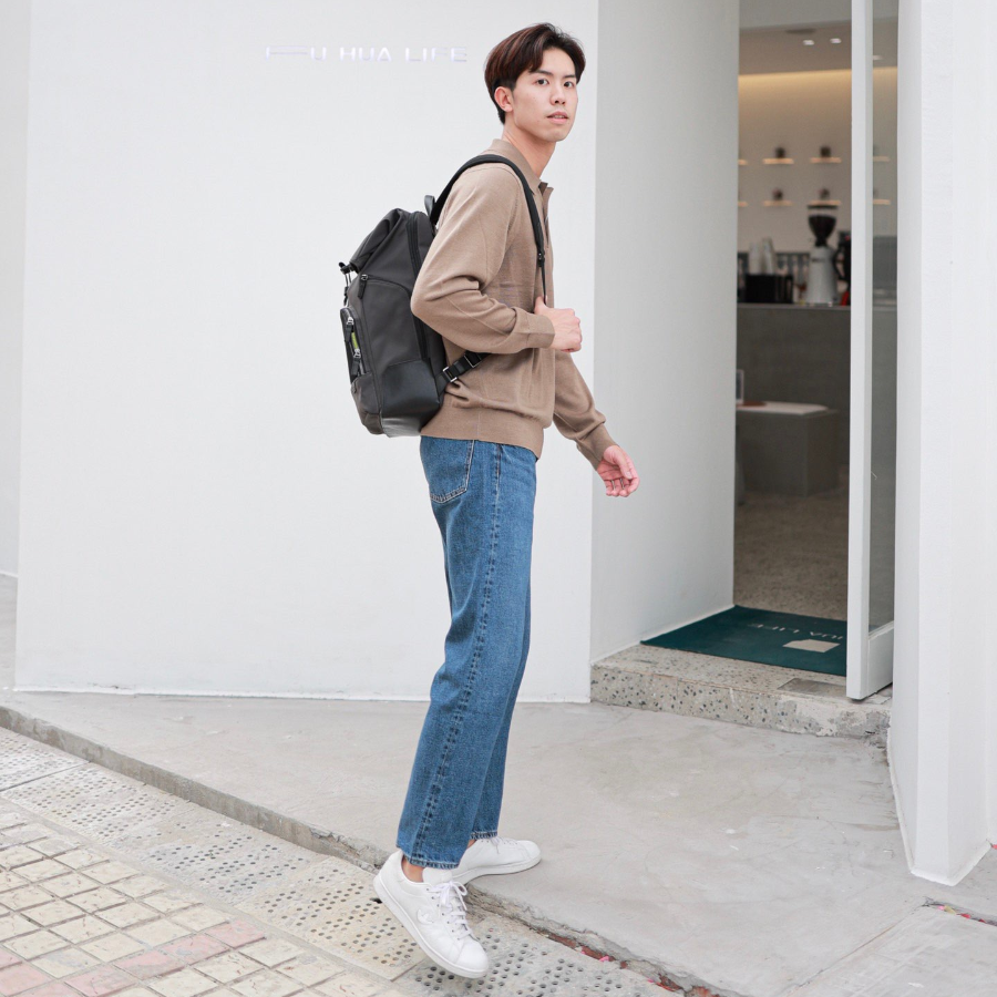 Alternative view of Giày Adidas Stansmith 'Triple White' S76330