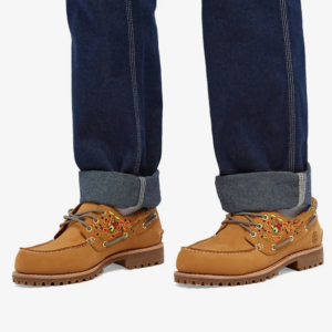 Alternative view of Giày Timberland 3-Eye Clot Handsewn Boat Shoe 'Wheat' TB0A5Z9B231-WHE