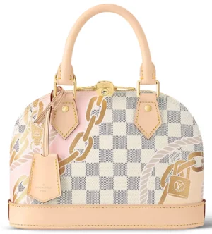 Tui Louis Vuitton Alma BB Bag 'Damier Azur' N40472
