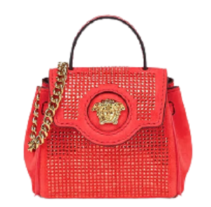 Túi Versace La Medusa Studded Micro Red 1002529-1A01840-1R33V