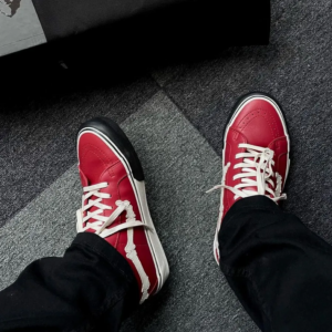 Giay Vans Sk8-Hi Reissue Zip Blends Bones Chili Pepper 'Red' VN0000SPE01