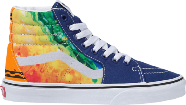 Giày Vans x Crayola SK8-Hi Skate Shoes Sneakers 'Mutil Color' VN0A5JMJARS