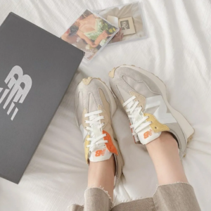 Alternative view of Giày New Balance Wmns 327 'Light Grey' WS327MS