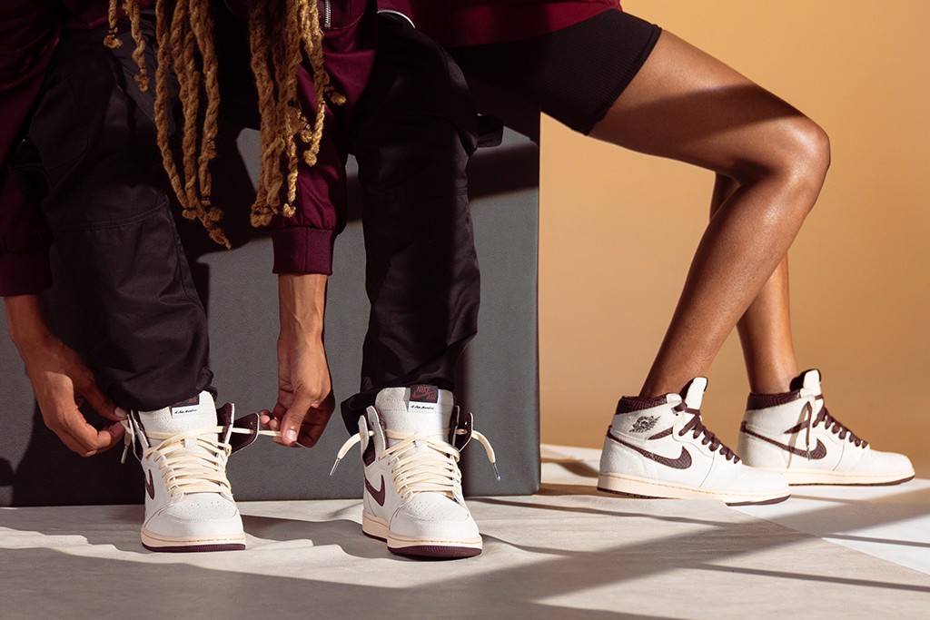 Hinh anh 9: Review giay: A Ma Maniere x Air Jordan 1 High OG Airness- Hoan hao?