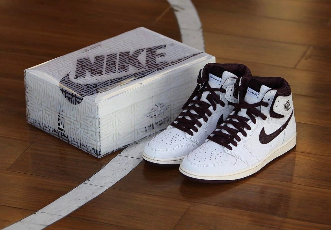 Hinh anh 6: Review giay: A Ma Maniere x Air Jordan 1 High OG Airness- Hoan hao?