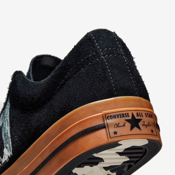 Giày Converse One Star x Peanuts 'Black' A01873C - Hình ảnh 8